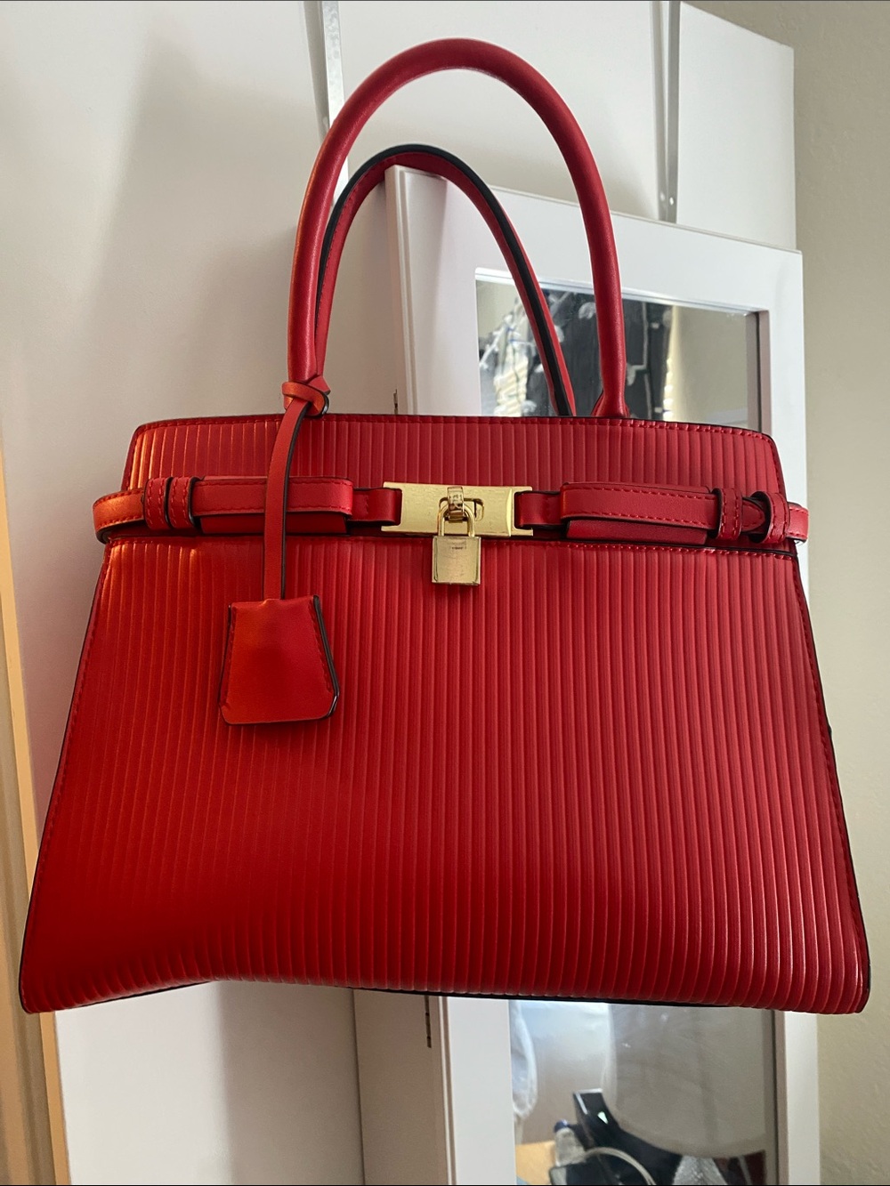 Beautiful red purse